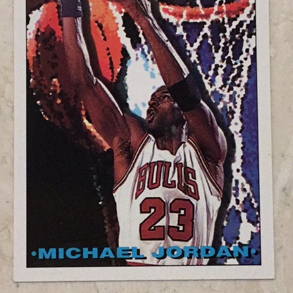 Michael Jordan 1994 Topps 384 Reigning Scoring Leader Basketball Card NBA #384 - Picture 4 of 10